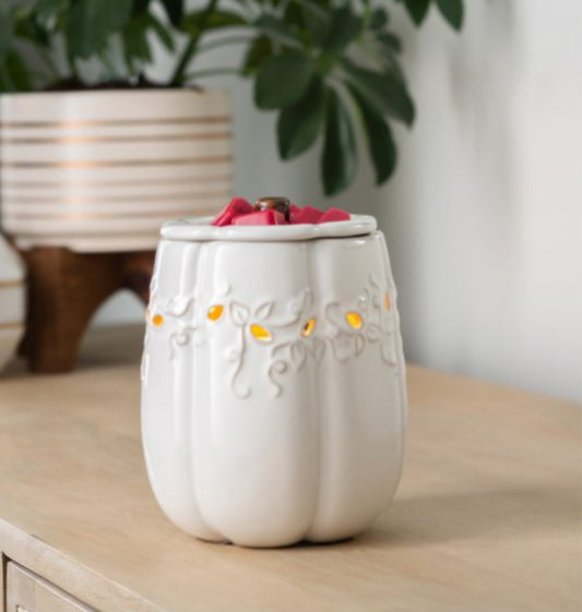 White Pumpkin Illumination Fragrance Warmer