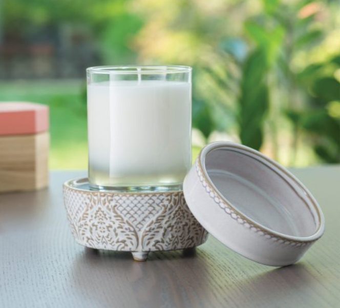 Vintage White 2-in-1 Fragrance Warmer